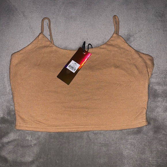 Revamped Nude Crop Top - Picture 2 of 2